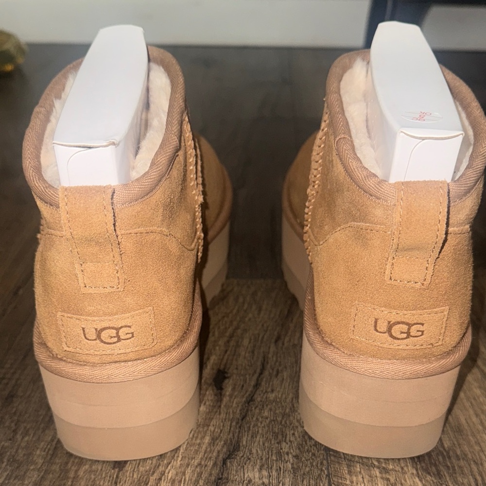 UGG CLASSIC ULTRA MINI PLATFORM-CHESTNUT
